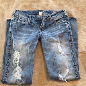 Women’s Silver jeans